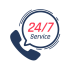 24/7 service icon for Royal Eagle IPTV – Premium IPTV Subscription 2026